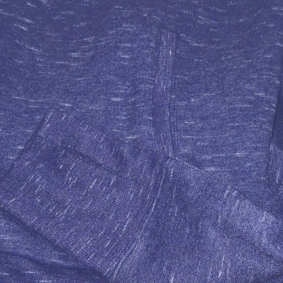 Tek Gear XL Purple sweatshirt Fleece High neck with drawstring, pockets. - Picture 4 of 5